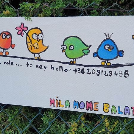Mila Home Balaton Balatonfuzfo Luaran gambar