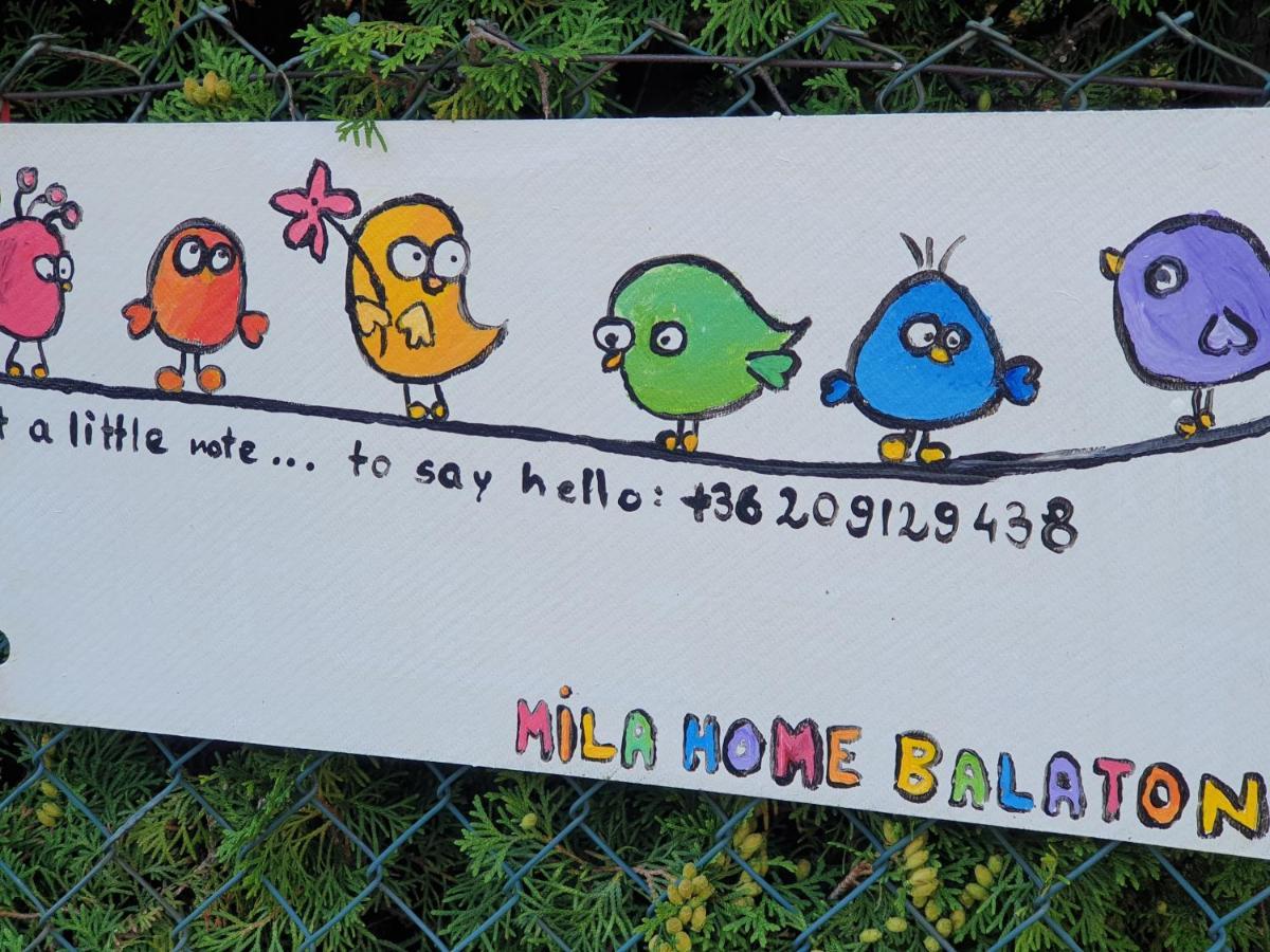 Mila Home Balaton Balatonfuzfo Luaran gambar